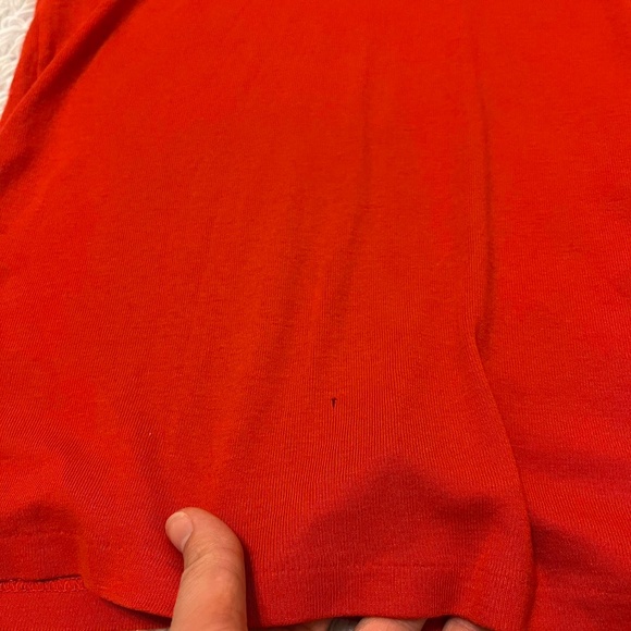 Ralph Lauren Cap-Sleeved V-Neck T-Shirt - Picture 2 of 5